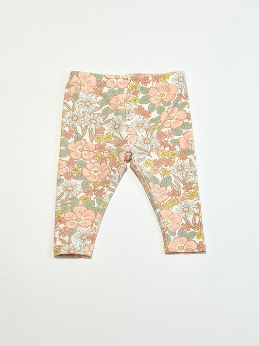 Floral leggings - Size 00