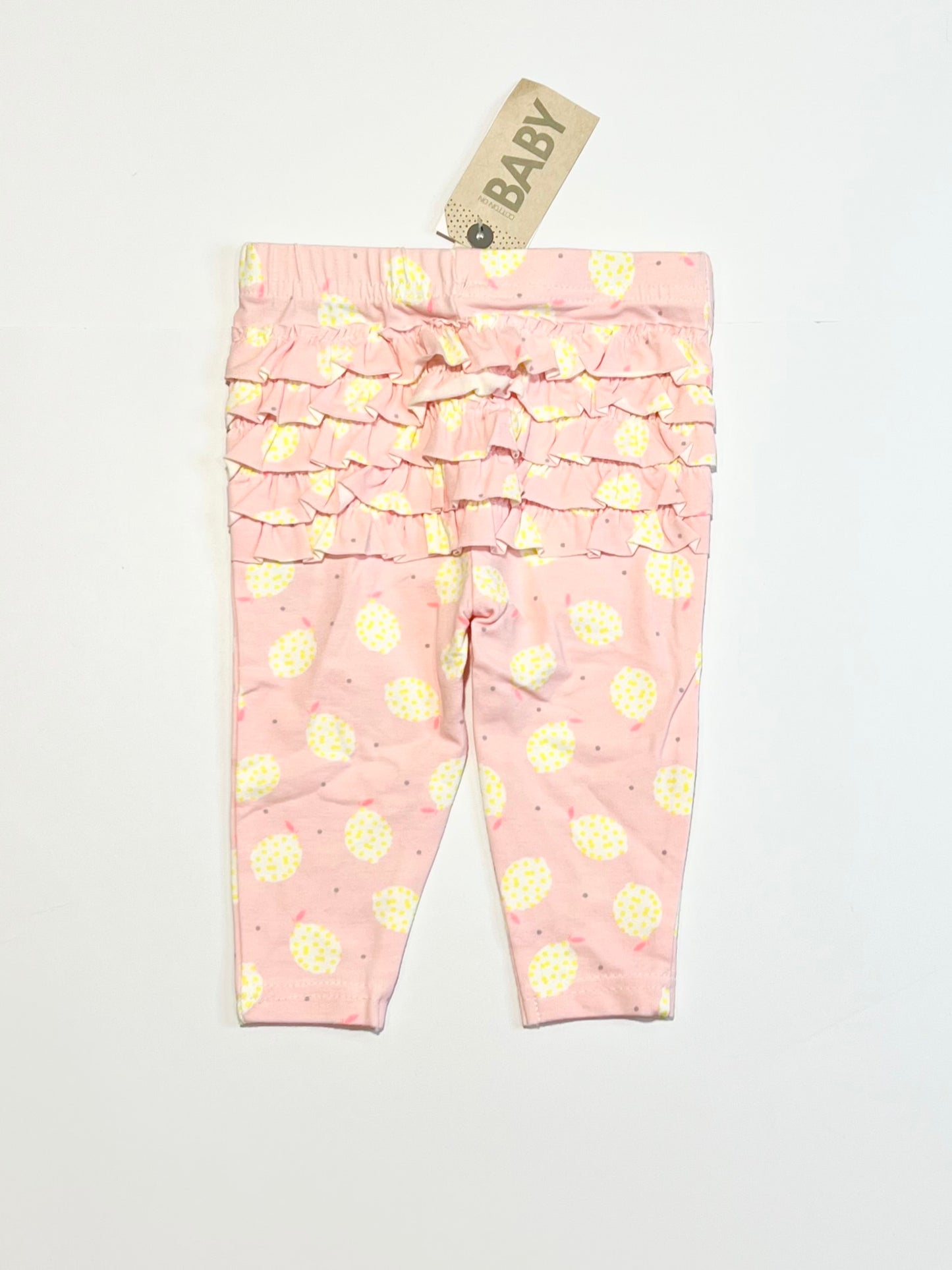 Ruffle lemon leggings brand new - Size 00