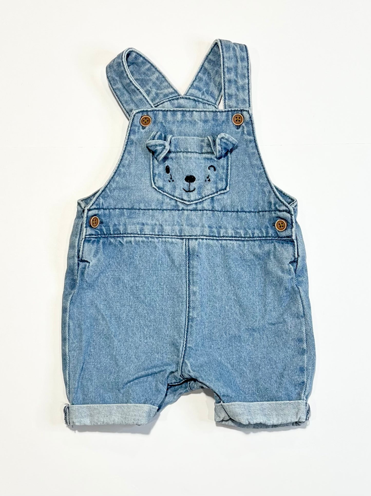 Denim shortalls - Size 000