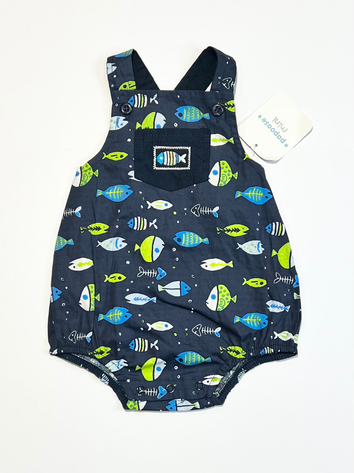 Fishy romper brand new - SIze 000