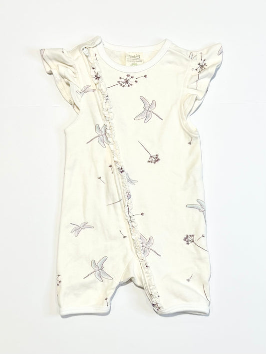 Dragonfly zip romper - Size 000