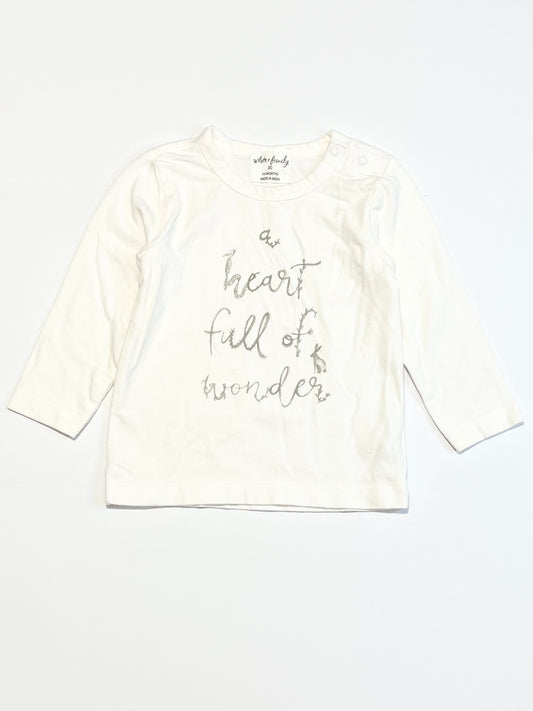 Heart full of wonder top - Size 00