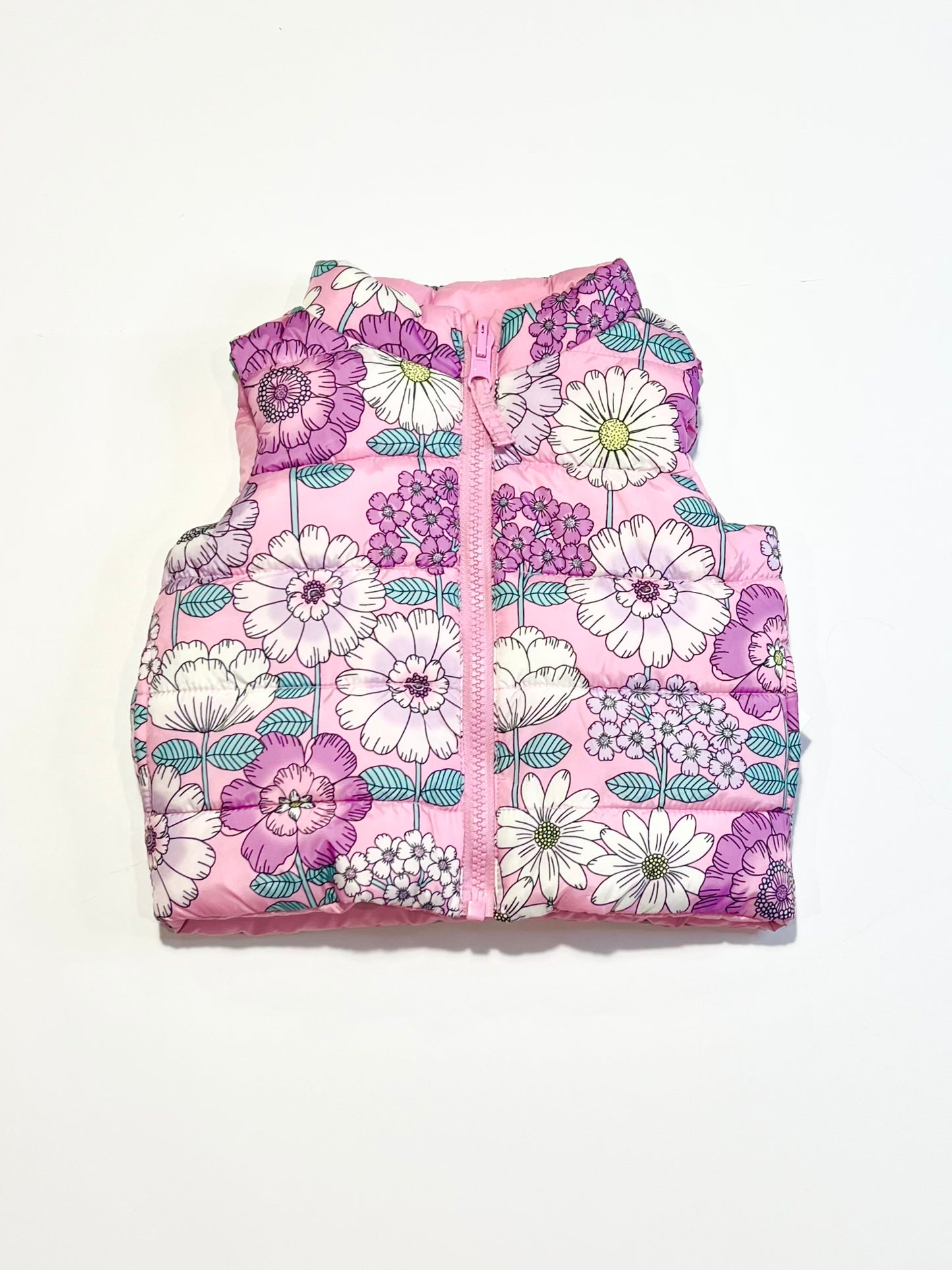 Reversible puffer vest - Size 00