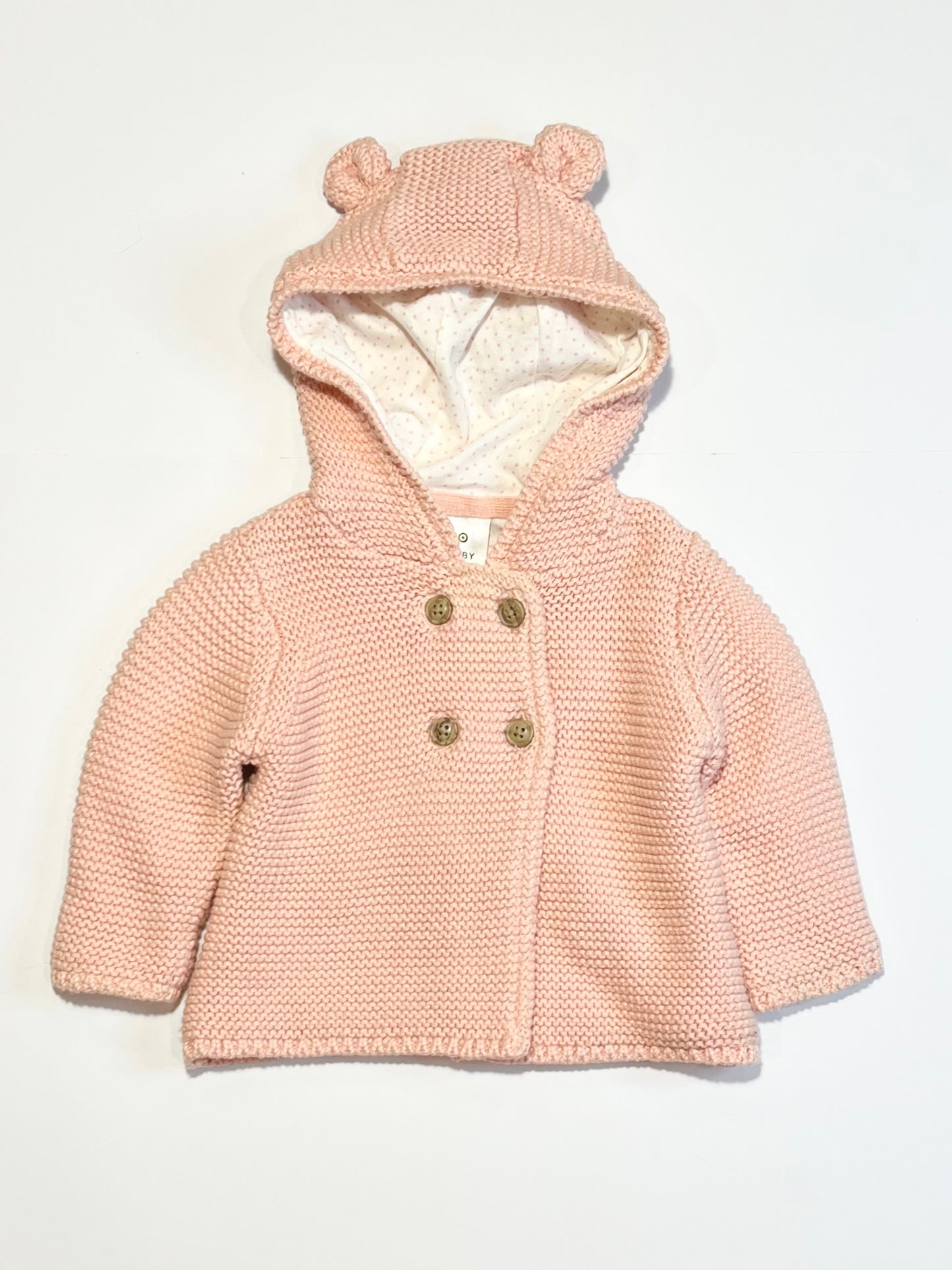 Pink knit jacket - Size 00