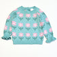 Floral knit jumper - Size 00