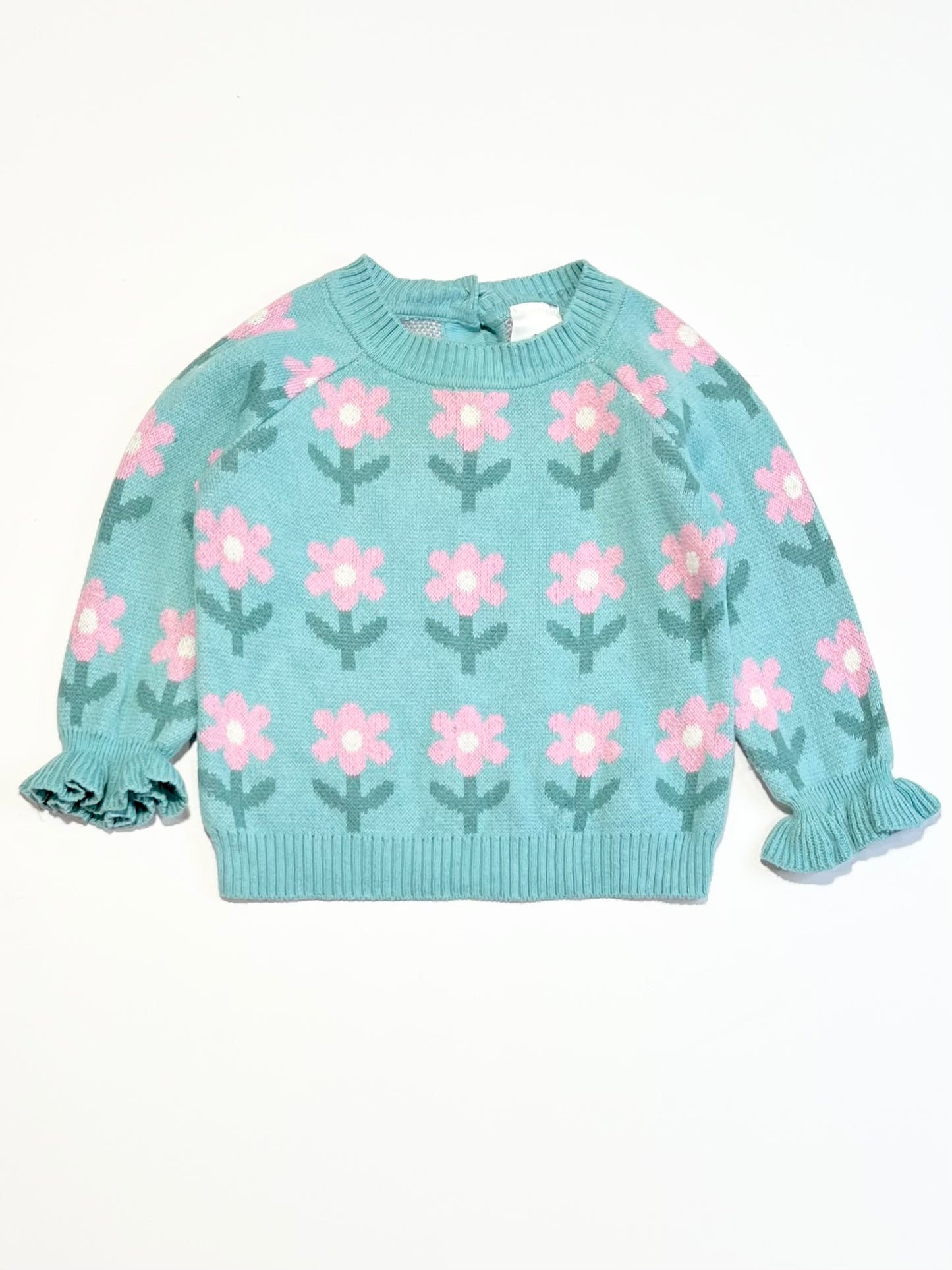 Floral knit jumper - Size 00