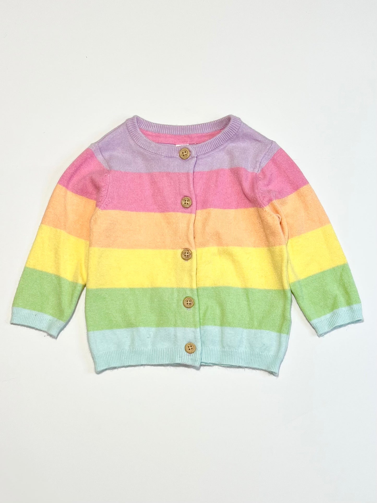 Rainbow cardigan - Size 00