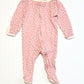 Ribbed spot zip onesie - Size 00