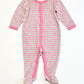 Striped velour onesie - Size 00