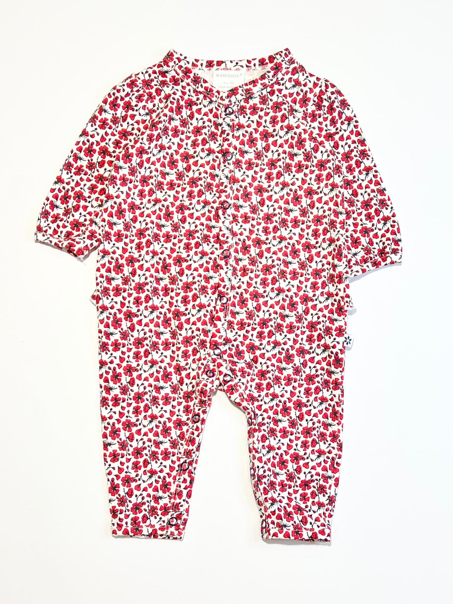 Floral ruffle onesie - Size 00