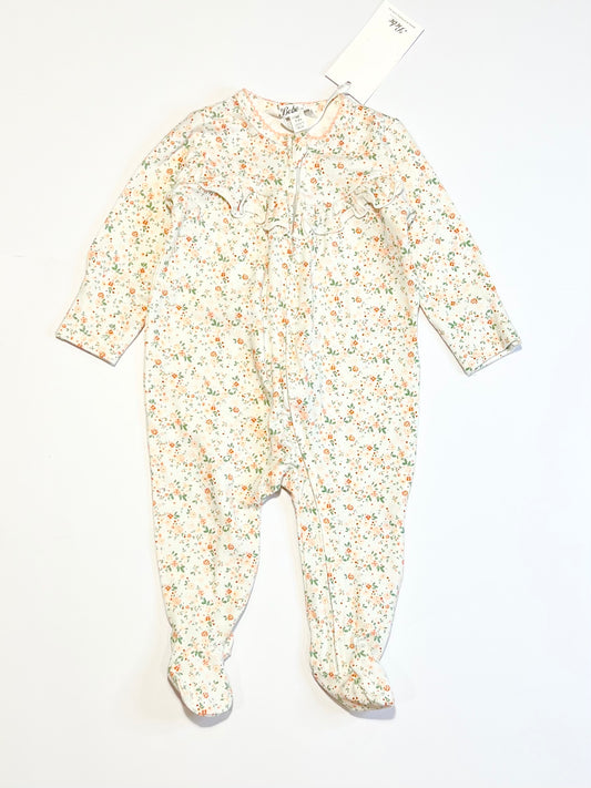 Floral zip onesie brand new - Size 00