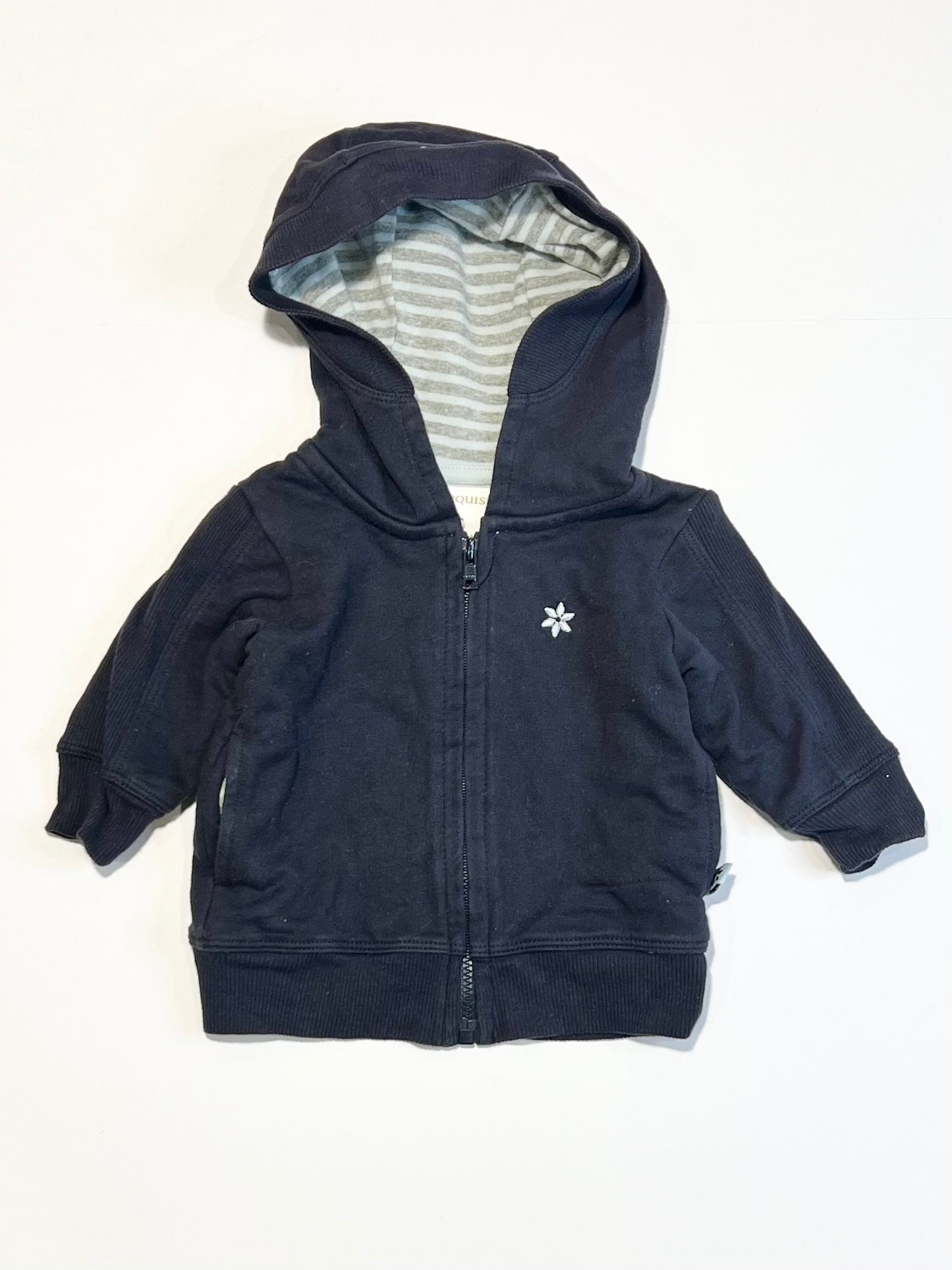 Navy zip hoodie - Size 000