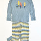 Ribbed skate pyjamas - Size 5