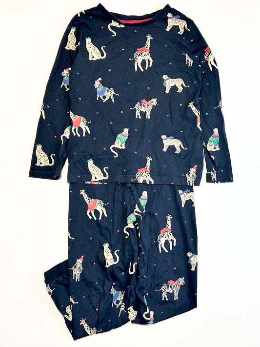 Navy animal pyjamas - Size 5-6
