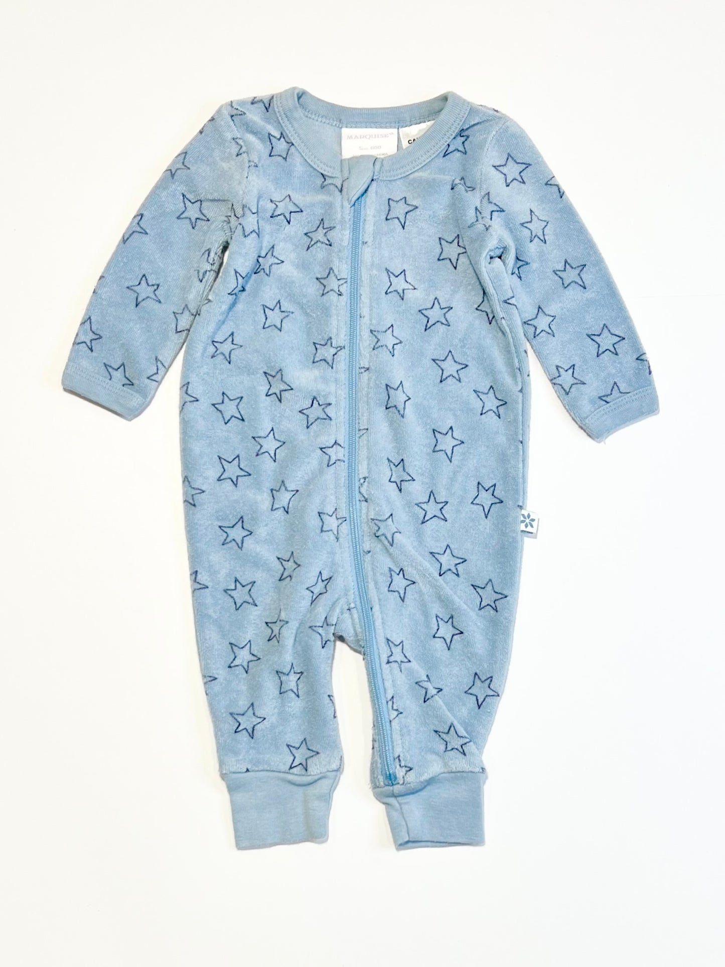 Terry zip onesie - Size 000
