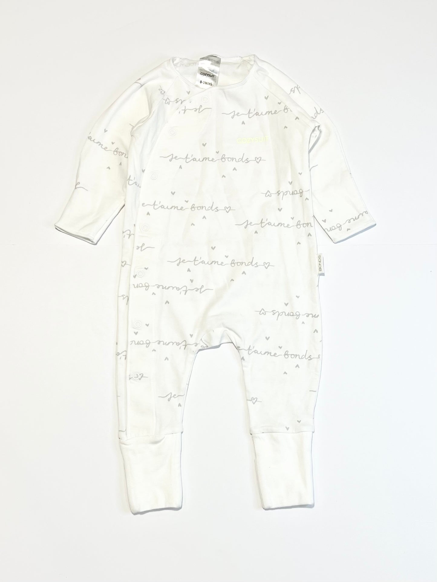 White Cosysuit - Size 000