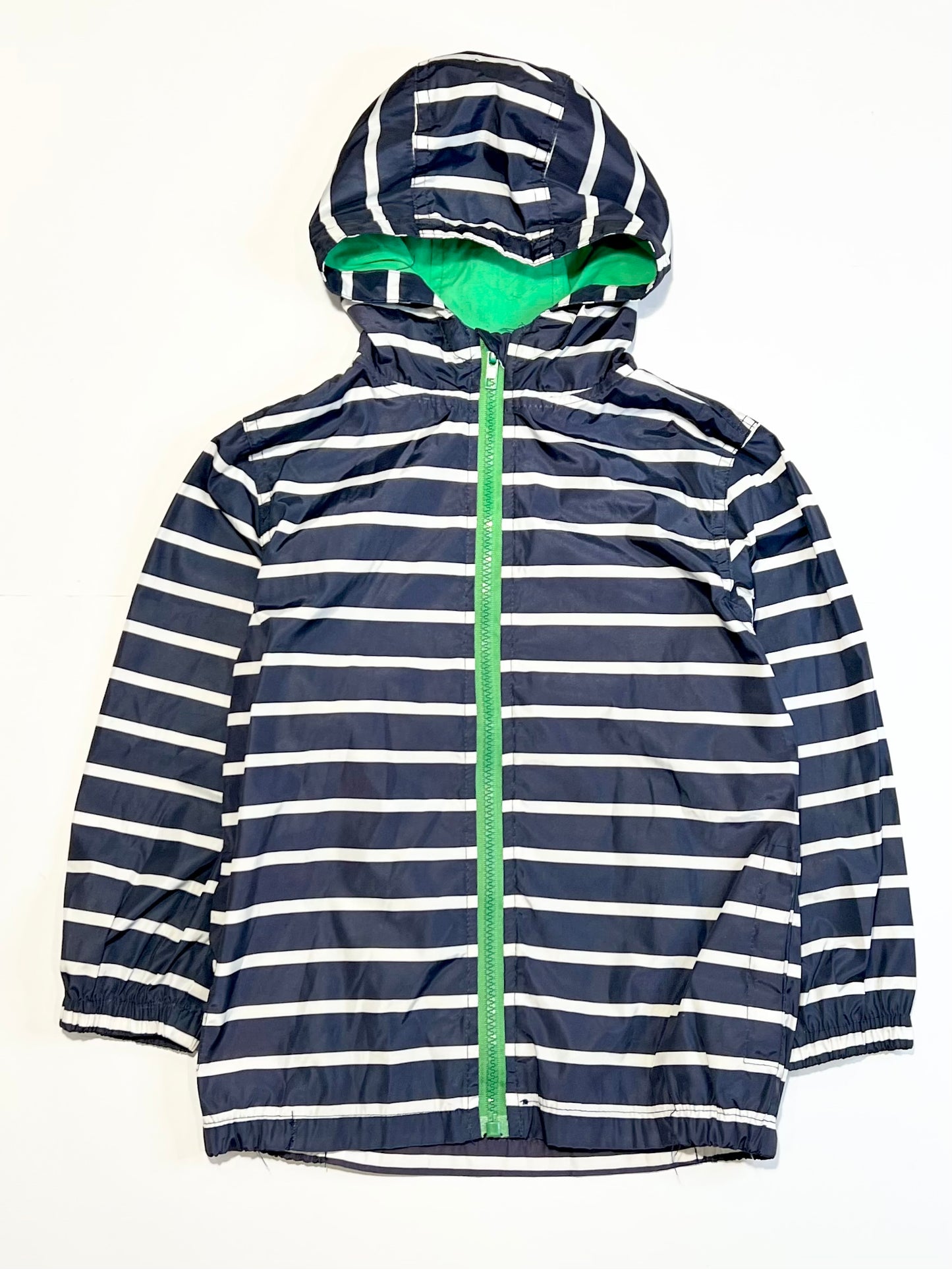 Striped rain jacket - Size 5-6