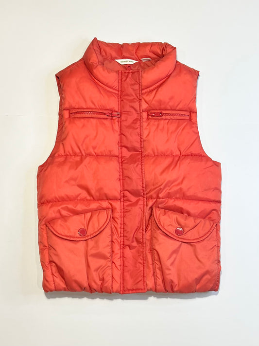 Red puffer vest - Size 6