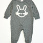 Grey bunny oneise - Size 000