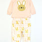 Pink bunny pyjamas - Size 1