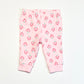 Pink strawberry leggings - Size 000