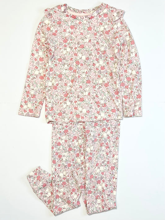 Ribbed bunny pyjamas - Size 3