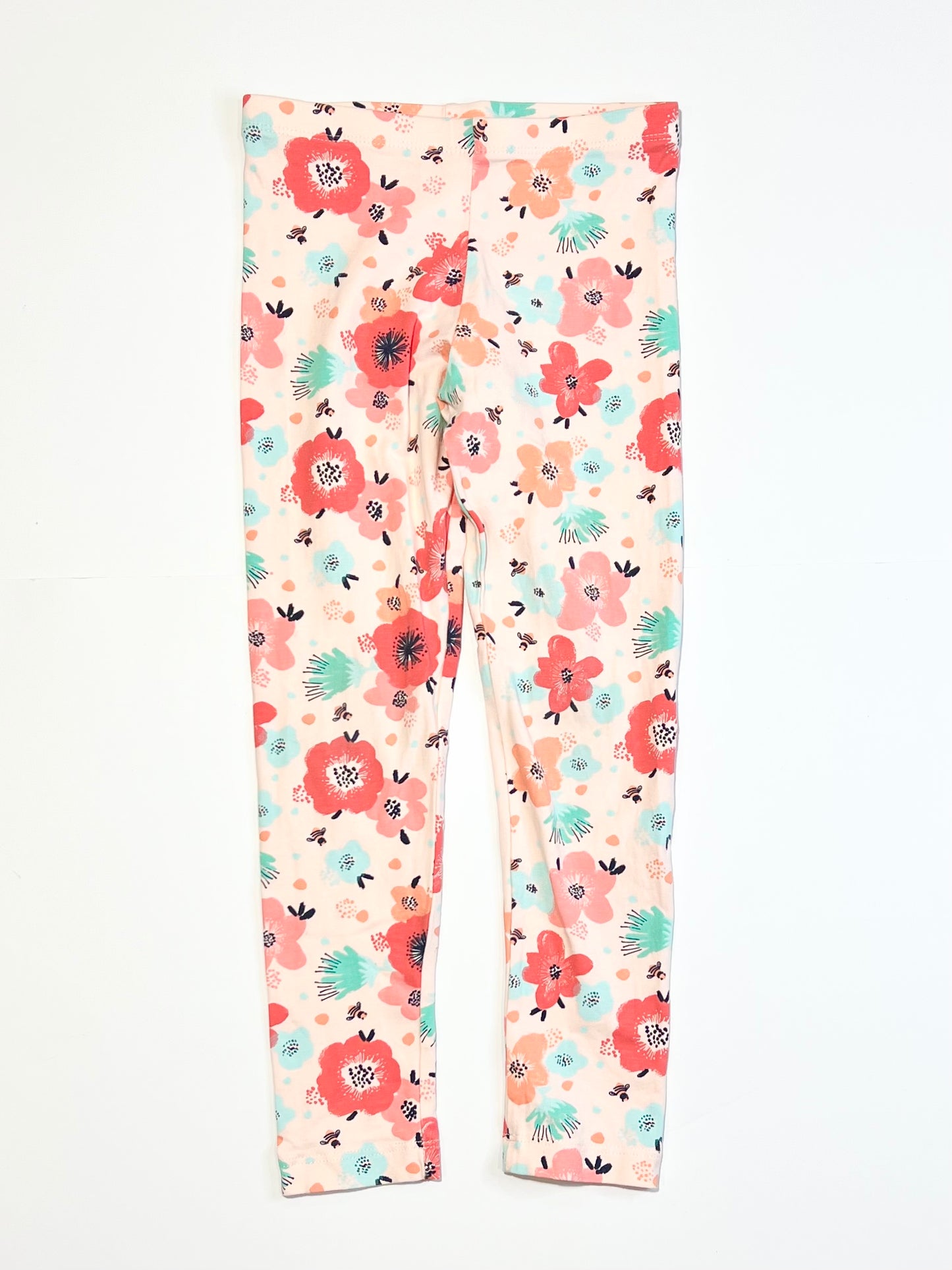 Floral leggings - Size 5