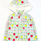 Quilted apples jacket - Size 6