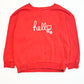 Red hello sweater - Size 4-6