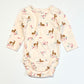 Pink deers bodysuit - Size 1-2 months