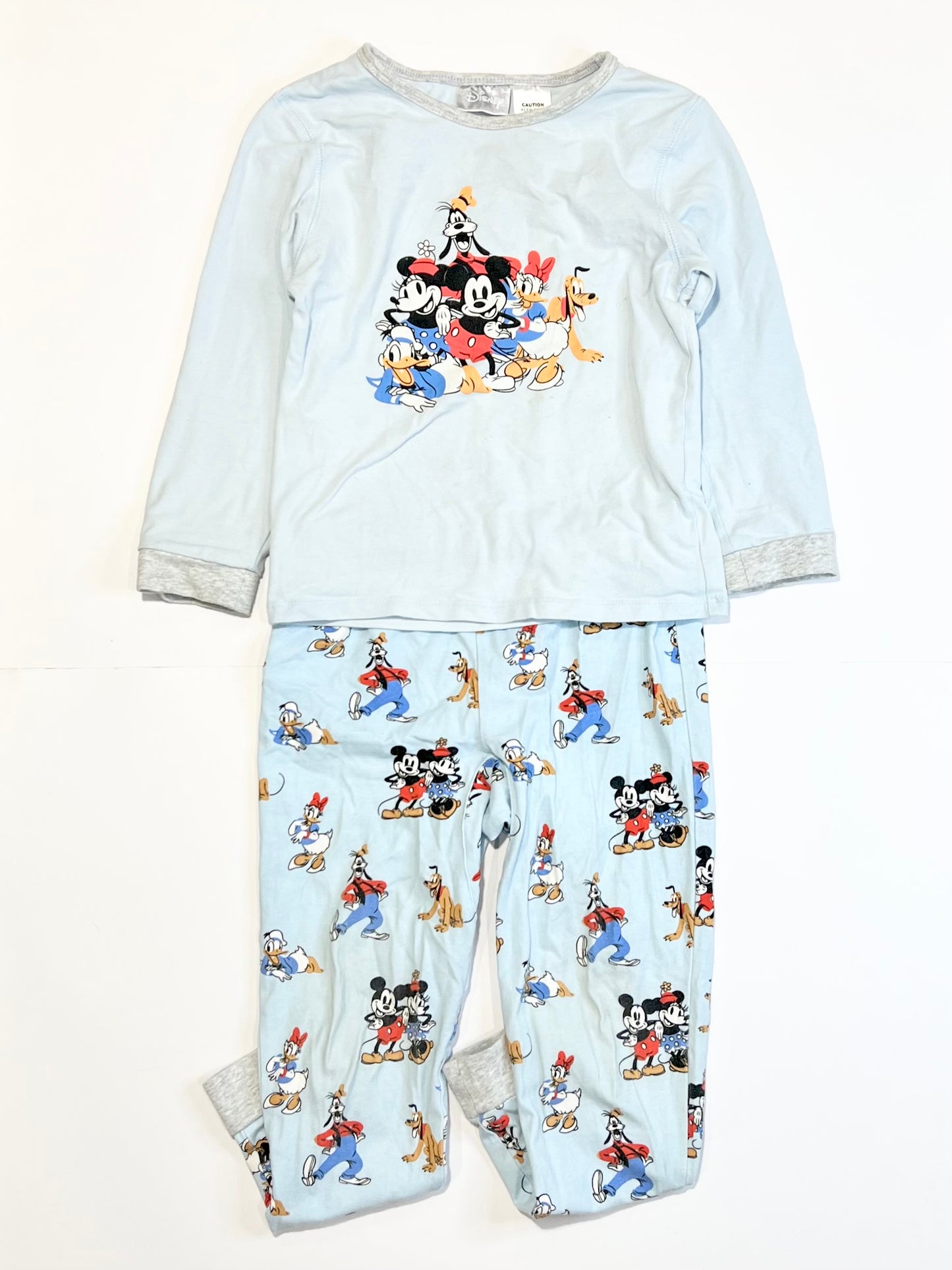 Disney character pyjamas - Size 4