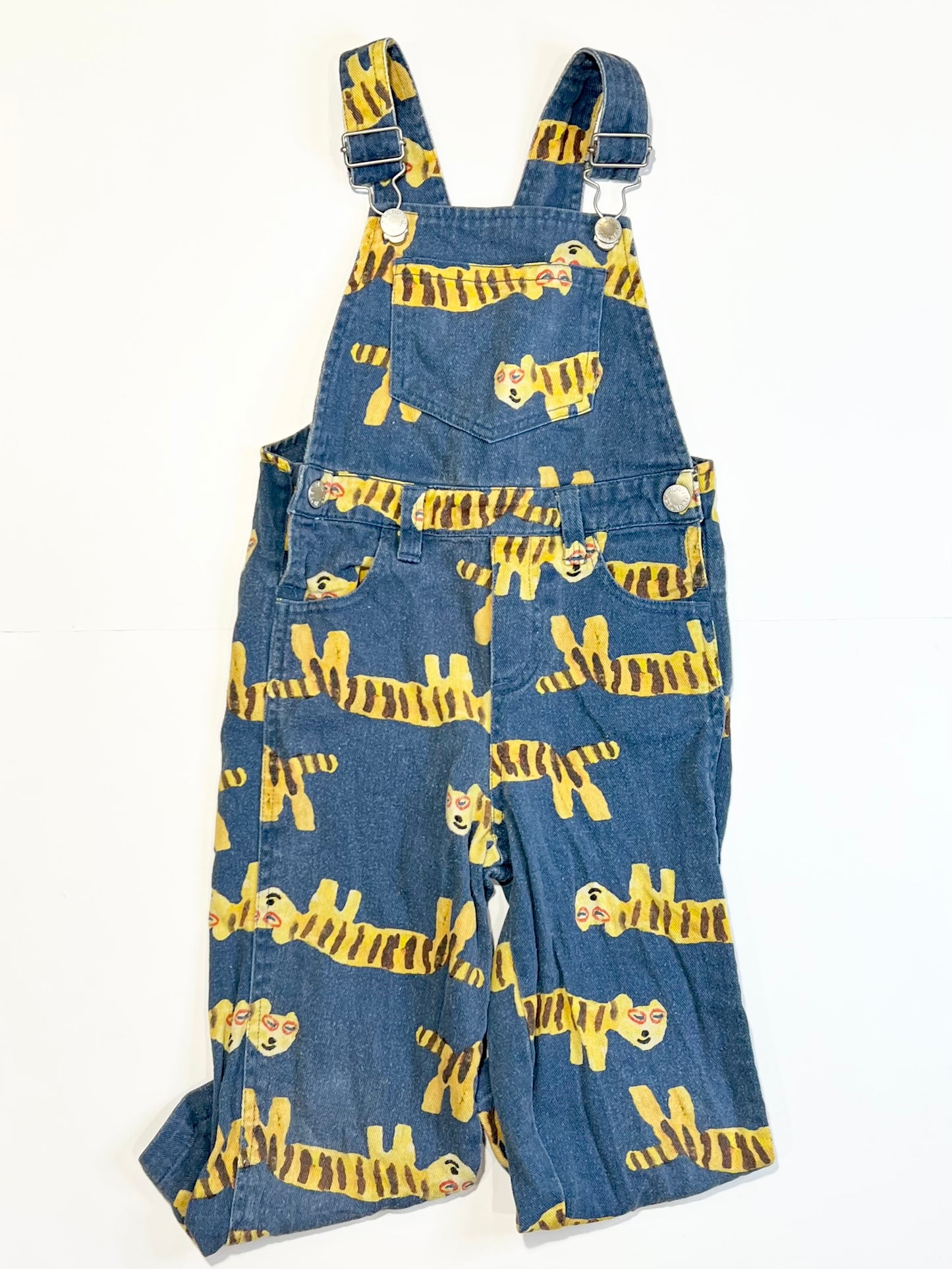 Denim overalls - Size 3-4