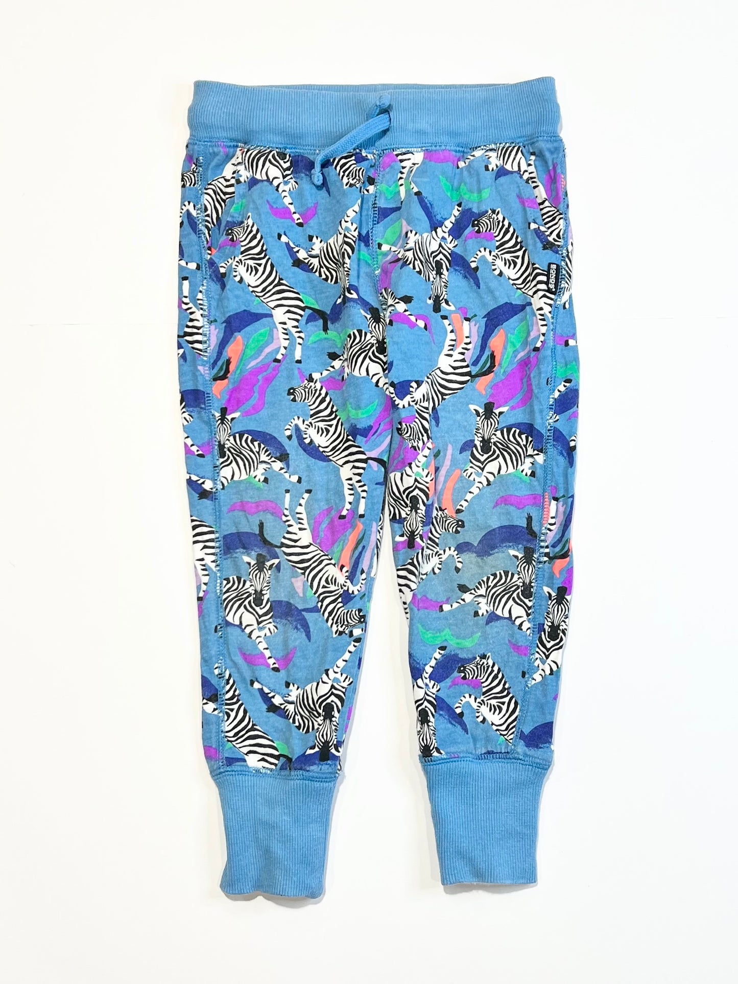 Jersey zebra pants - Size 4
