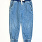 Pull-on denim pants - Size 4