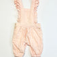 Pink corduroy overalls - Size 000
