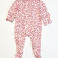 Floral zip onesie - Size 000