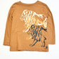 Brown lions top - Size 4