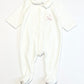 White velour onesie - Size 000