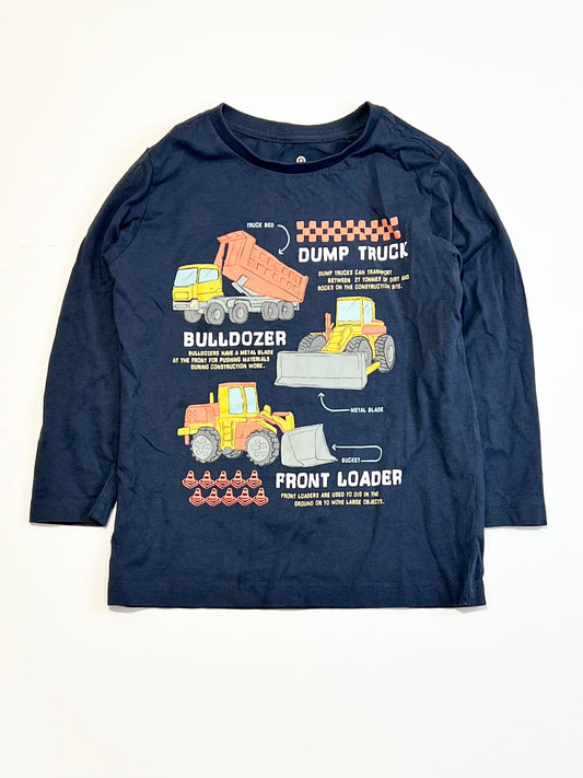Navy trucks top - Size 4