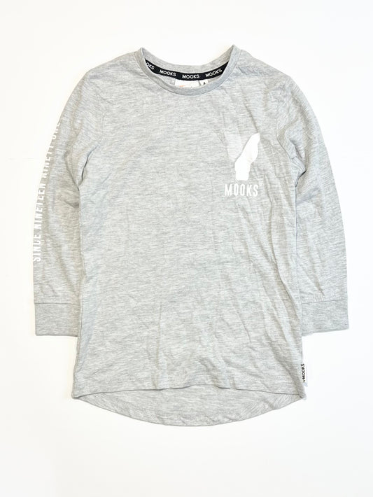 Grey logo top - Size 4