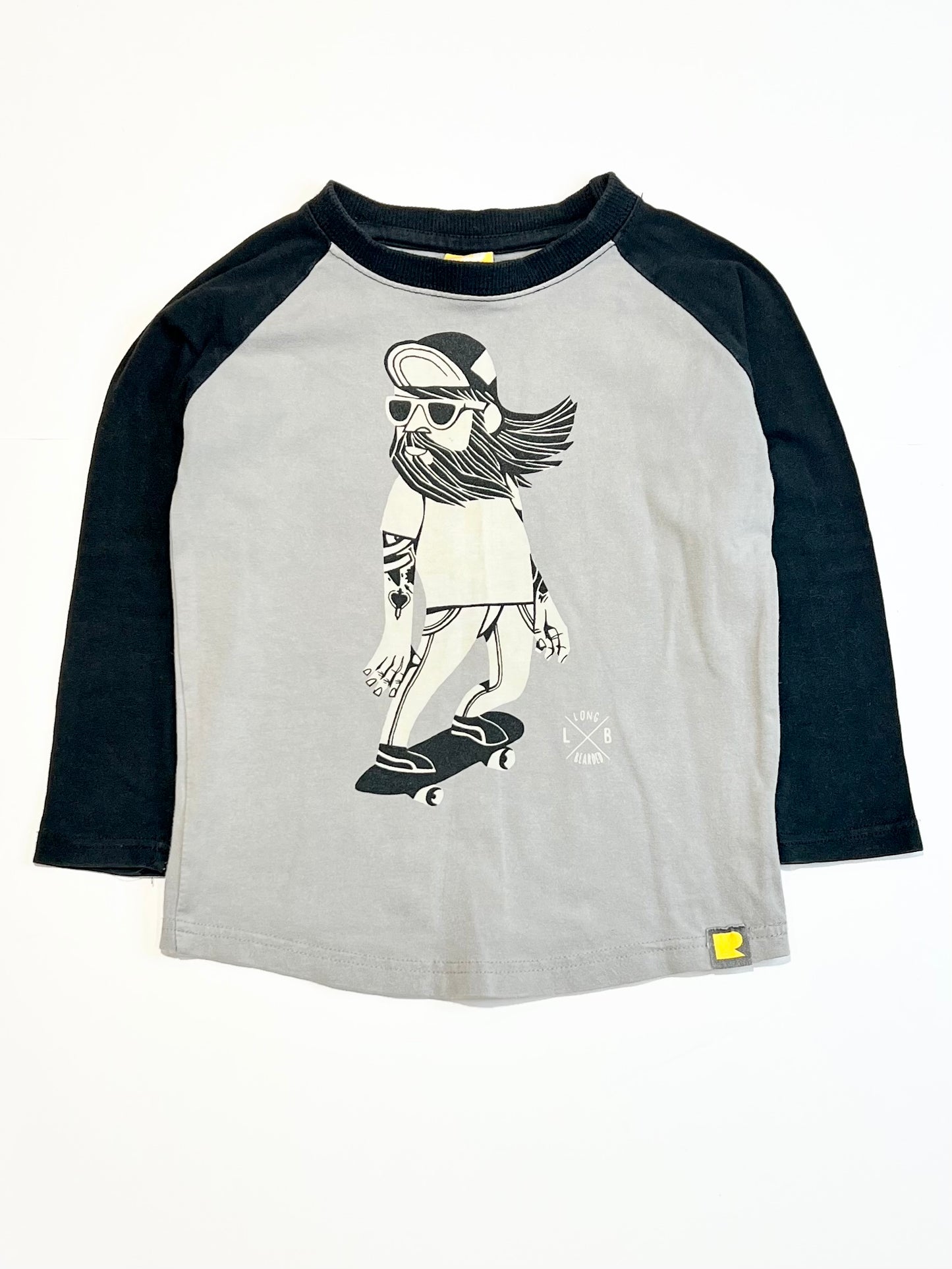 Long bearded skater top - Size 4
