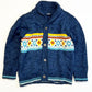 Navy knit jacket - Size 4