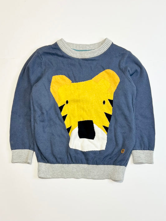 Tiger knit jumper - Size 4