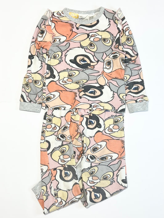 Waffle Bambi pyjamas - Size 4