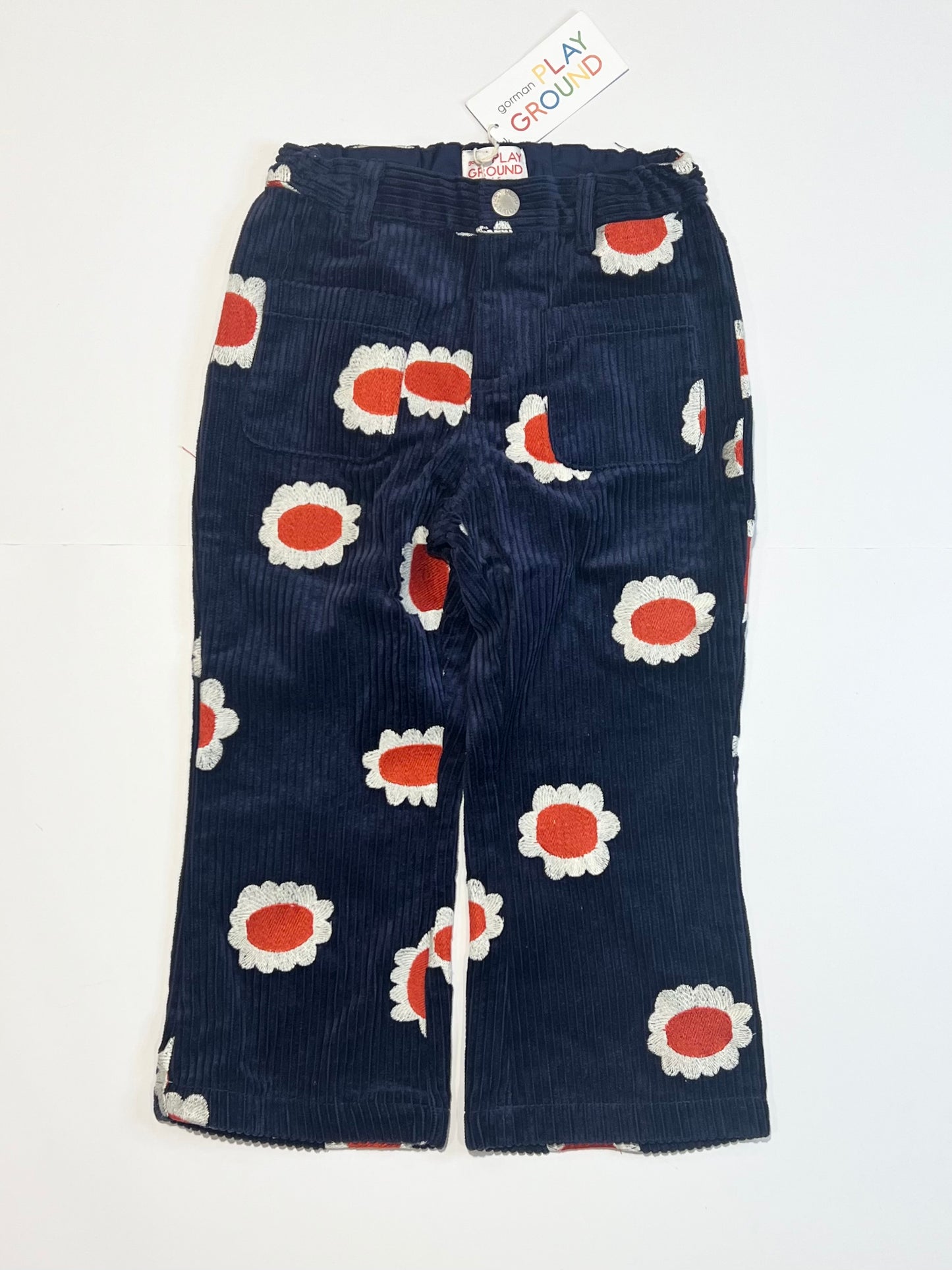 Blossom Buds embroidered pants brand new - Size 4-5