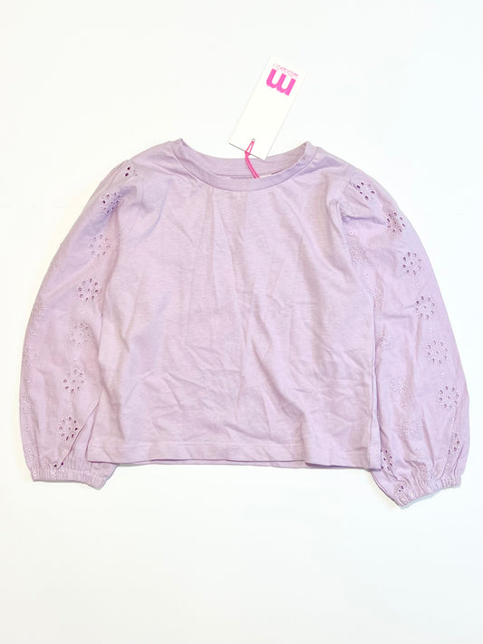 Lilac top brand new - Size 4