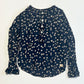Navy stars and moons top - Size 4