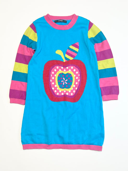 Apple knit dress - Size 4-5