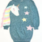Unicorn knit dress - Size 4