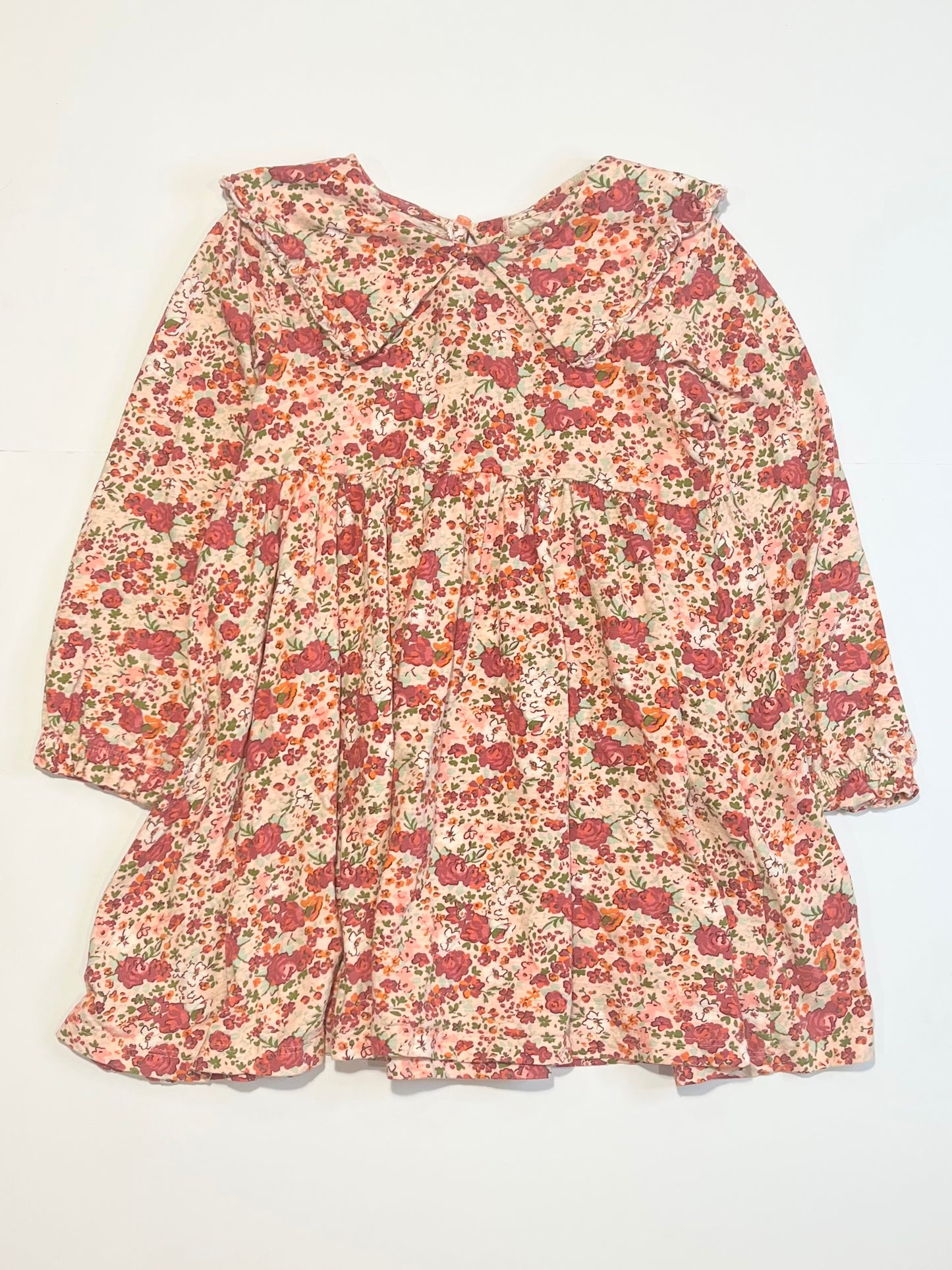 Collared jersey dress - Size 4-5